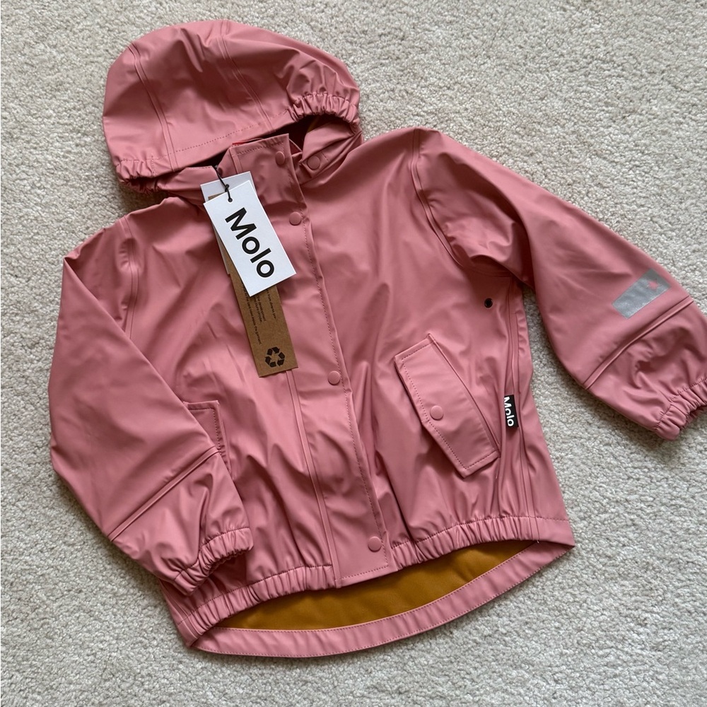 Molo waterproof rain Kids Jacket, US 3-4T (EU98-104)